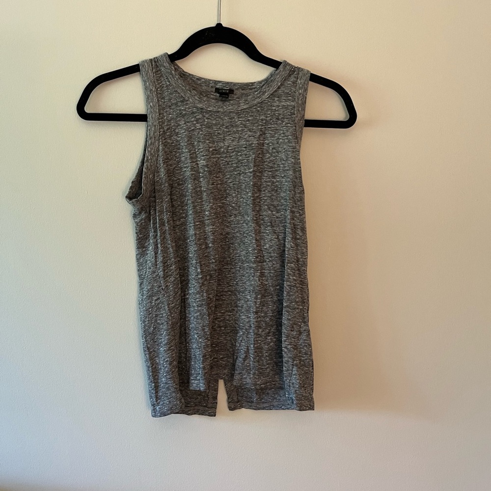 J. Crew open back tank